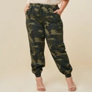Hayden Camo Drawstring Joggers - 2X